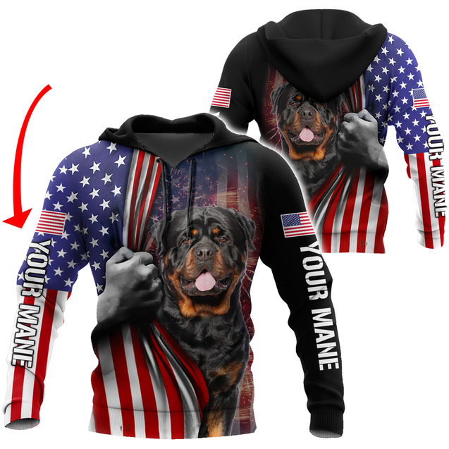 Rottweiler custom 3d hoodie shirt for men and women HAC060803