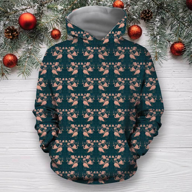 3D All Over Print Many Flamingo Hoodie-Apparel-HD09-Hoodie-S-Vibe Cosy™