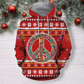 3D All Over Print christmas Hippie Hoodie-Apparel-HD09-Hoodie-S-Vibe Cosy™