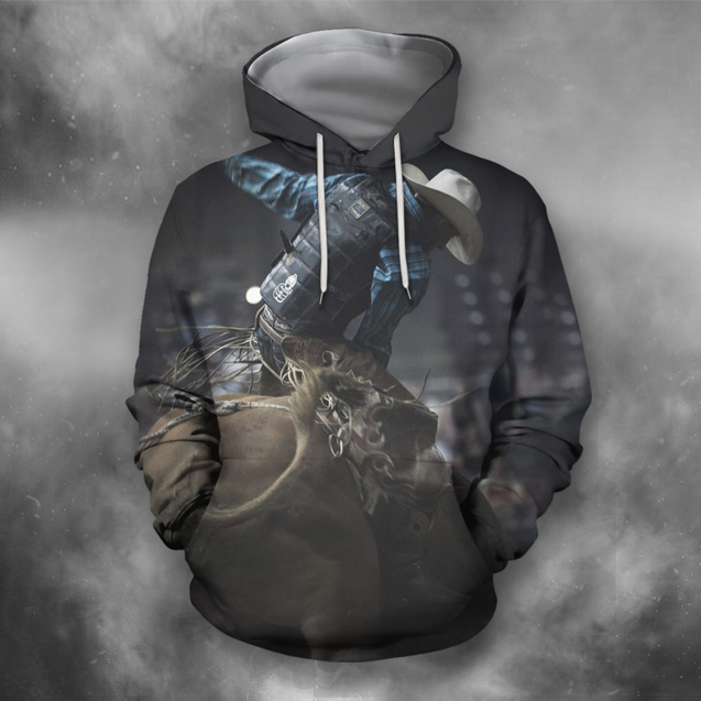 3D All Over Print Bull Professional Bull Riders 1-Apparel-PHLong-Hoodie-S-Vibe Cosy™