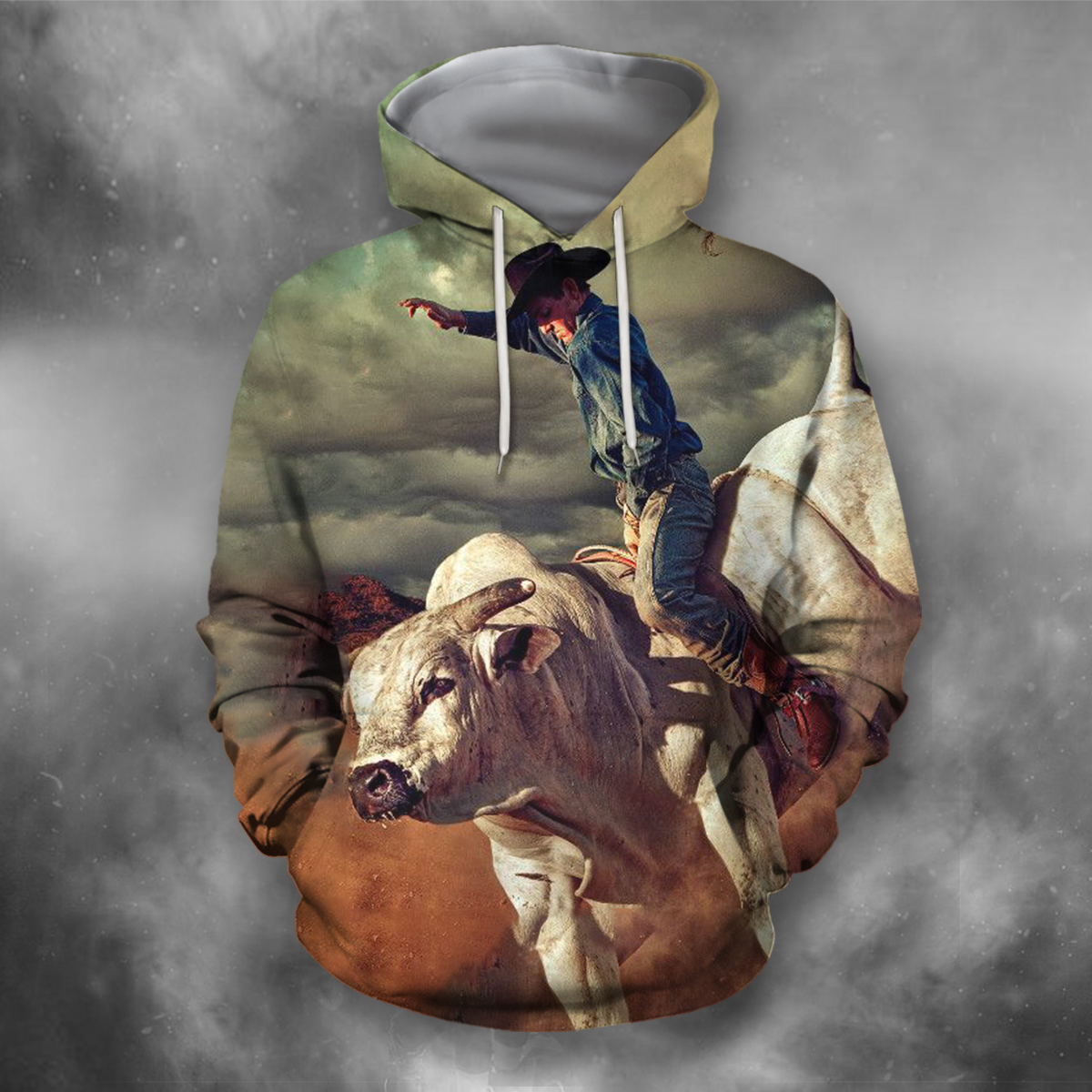 3D All Over Print Professional Bull Riders 3-Apparel-PHLong-Hoodie-S-Vibe Cosy™