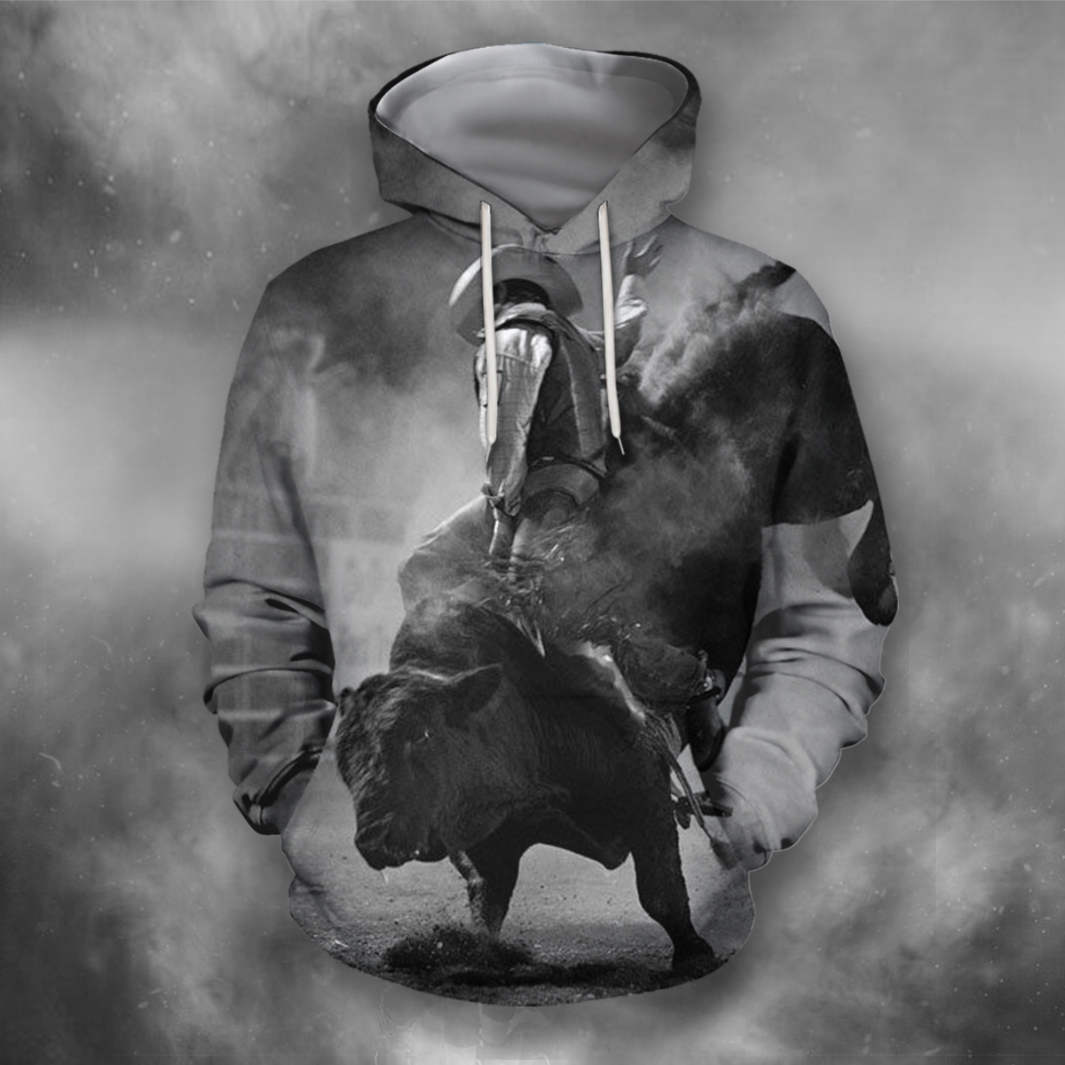 3D All Over Print Professional Bull Riders 2-Apparel-PHLong-Hoodie-S-Vibe Cosy™
