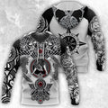 All Over Printed Viking Tattoo Shirts-Apparel-HP Arts-Hoodie-S-Vibe Cosy™