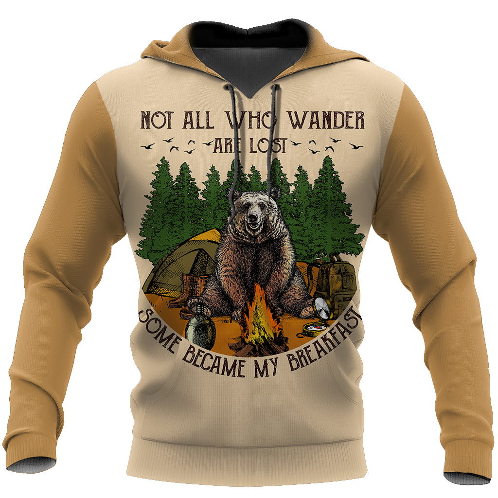 Not All Who Wander Are Lost- Camping Bear NNKQ301A-Apparel-NNK-Hoodie-S-Vibe Cosy™