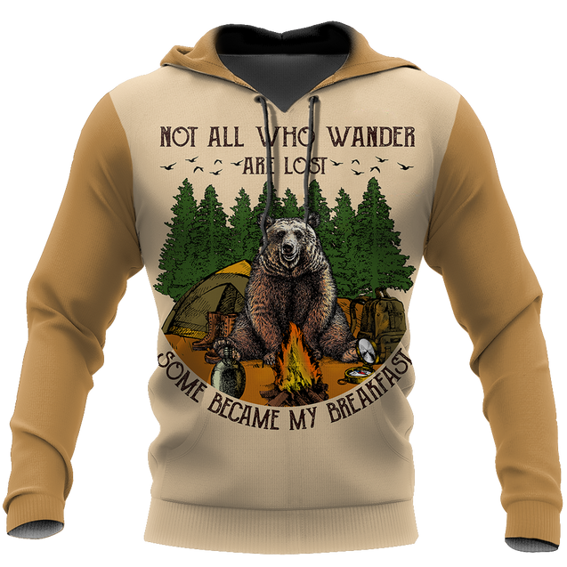 Not All Who Wander Are Lost- Camping Bear NNKQ301A-Apparel-NNK-Hoodie-S-Vibe Cosy™