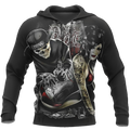Tattoo Is My Life And Skull Is My Love PL214-Apparel-PL8386-Hoodie-S-Vibe Cosy™
