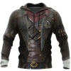 3D All Over Printed Cowboy Armor Hoodie Shirts MP260203-Apparel-MP-Hoodie-S-Vibe Cosy™