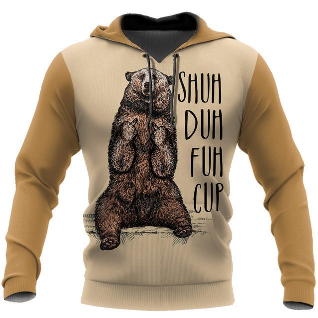 Shuh Duh Fuh Cup - Camping Bear NNKQ302-Apparel-NNK-Hoodie-S-Vibe Cosy™