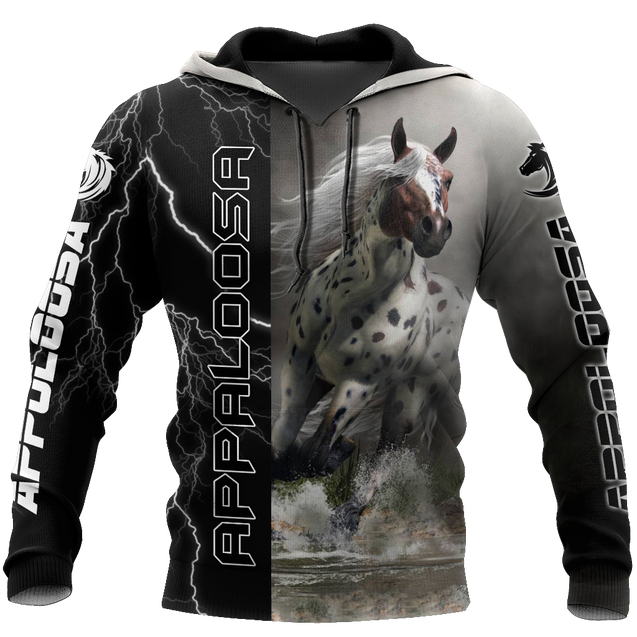 Appaloosa Horse shirt design for men and women - Pi301201-Apparel-TA-Hoodie-S-Vibe Cosy™