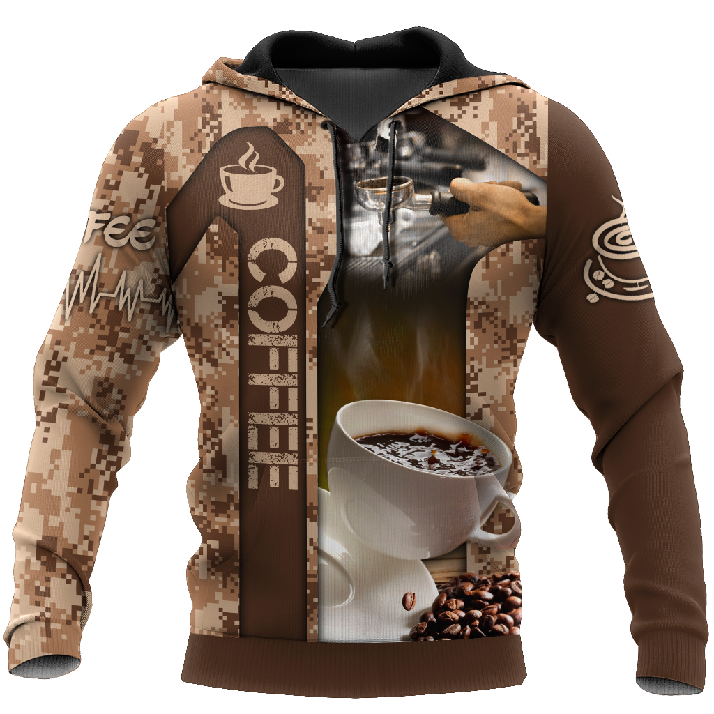 Barista 3D All Over Printed Differences Between Types Of World Coffee Shirts and Shorts Pi221203 PL-Apparel-PL8386-Hoodie-S-Vibe Cosy™