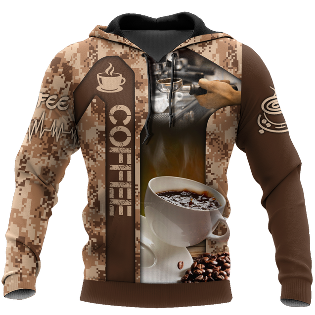 Barista 3D All Over Printed Differences Between Types Of World Coffee Shirts and Shorts Pi221203 PL-Apparel-PL8386-Hoodie-S-Vibe Cosy™