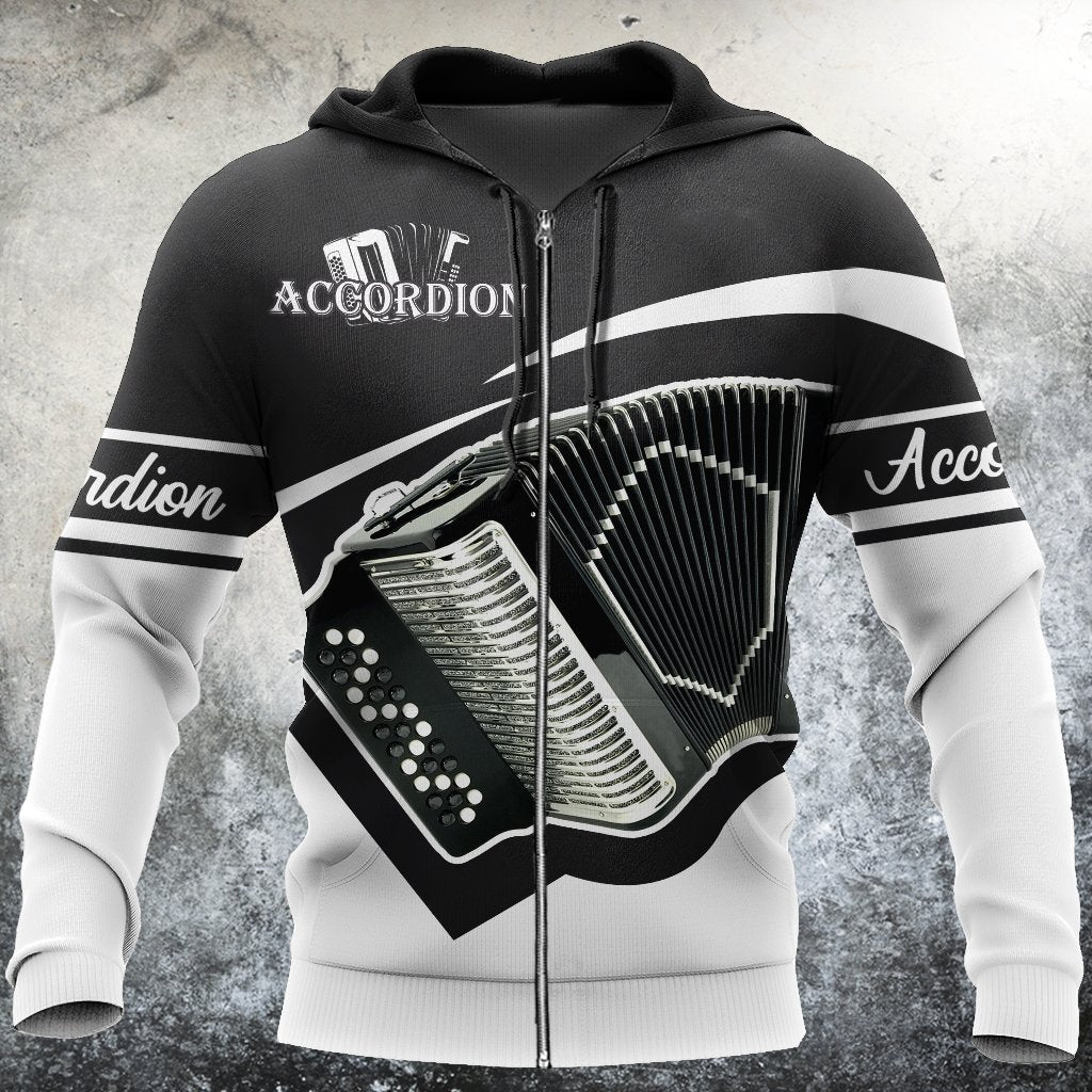 Button accordion music 3d hoodie shirt for men and women HG HAC23123-Apparel-HG-Zip hoodie-S-Vibe Cosy™