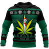 Ugly Christmas Marijuana UFO Pi111101 (Only specials can read this)-Apparel-NNK-Hoodie-S-Vibe Cosy™