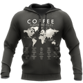 Beautiful Maps Coffee World 3D All Over Printed Differences Between Types Of World Coffee Shirts and Shorts Pi271102 PL-Apparel-PL8386-Hoodie-S-Vibe Cosy™