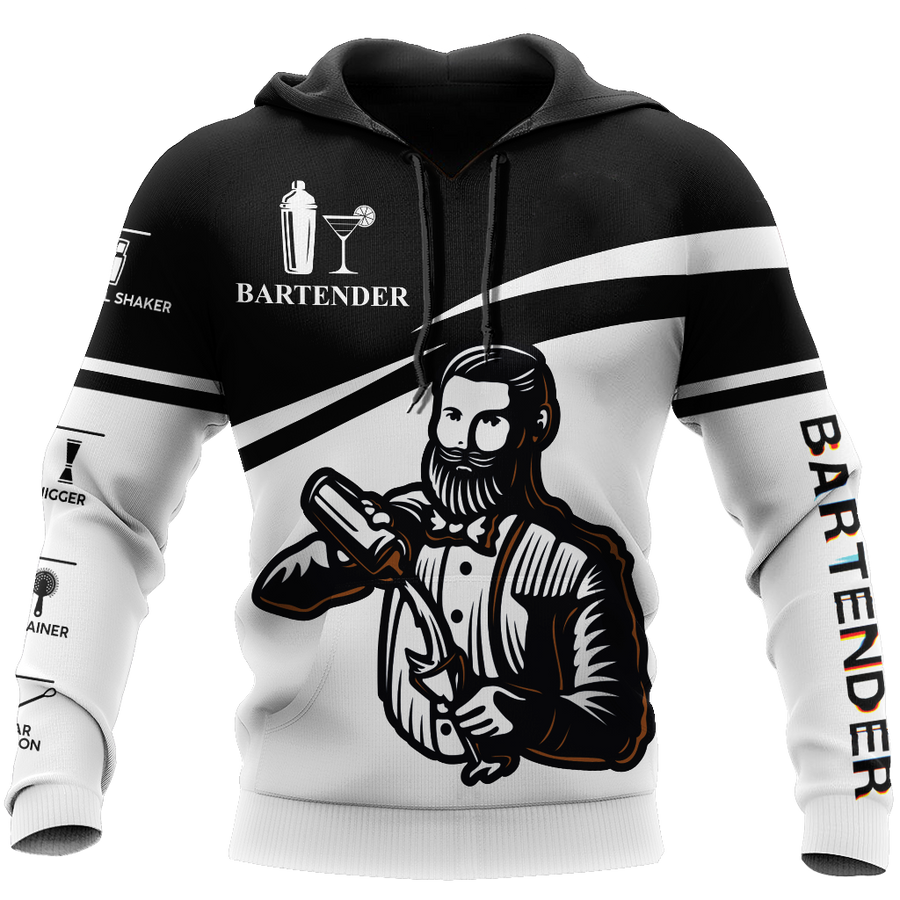 Bartender World 3D All Over Printed Differences Between Types Of World Shirts and Shorts Pi130102M PL-Apparel-PL8386-zip-up hoodie-S-Vibe Cosy™