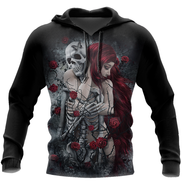 Rider and Skull Is My Life PL205-Apparel-PL8386-Hoodie-S-Vibe Cosy™