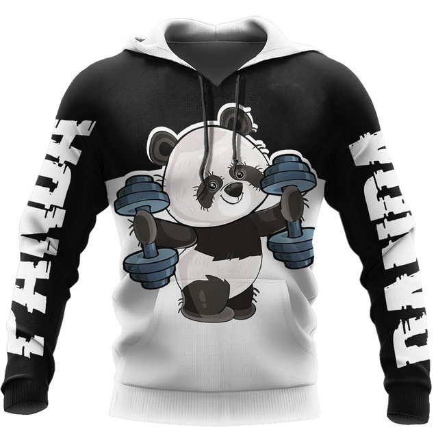 Gymmer Panda 3D all over printed shirts for men and women AZ251201 PL-Apparel-PL8386-Hoodie-S-Vibe Cosy™