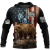 Bear hunter camo 3D all over printed shirts for men and women Pi111201 PL-Apparel-PL8386-Hoodie-S-Vibe Cosy™