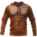3.0 Vikings - The Raven of Odin Tattoo version 3.0-Apparel-HP Arts-Hoodie-S-Vibe Cosy™