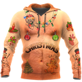 Real Skin Christmas Accessories All Over Printed Pi081001-Apparel-HP Arts-Hoodie-S-Vibe Cosy™