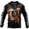 Bear hunter camo 3D all over printed shirts for men and women Pi111202 PL-Apparel-PL8386-Hoodie-S-Vibe Cosy™