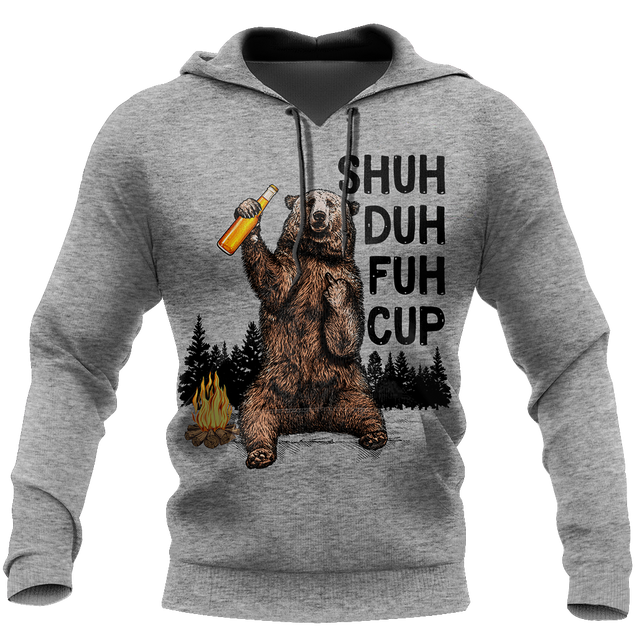 Shuh Duh Fuh Up (Dirty Hand) - Camping Bear B104-Apparel-NNK-Hoodie-S-Vibe Cosy™