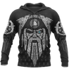 3D All Over Printed Raven And Odin version 1.0-Apparel-HP Arts-Hoodie-S-Vibe Cosy™