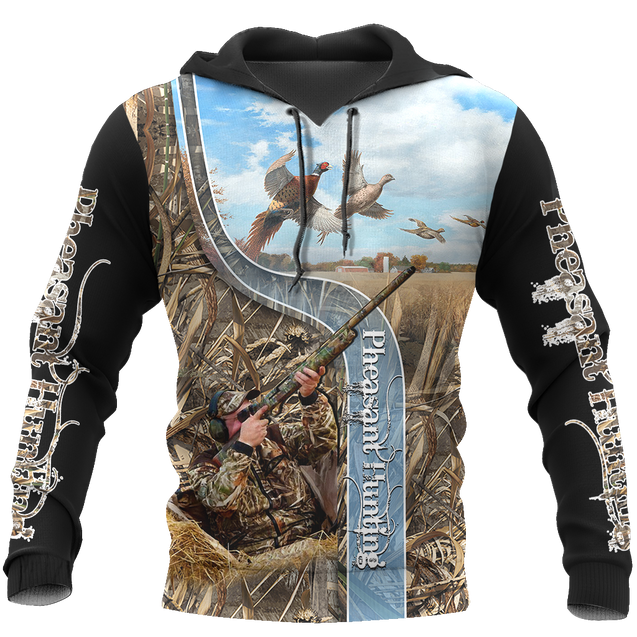 Pheasant Hunting Hoodie-Apparel-HP Arts-Hoodie-S-Vibe Cosy™