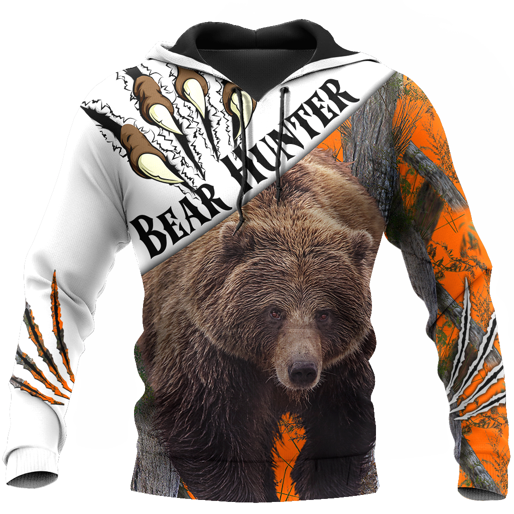 BEAR HUNTING CAMO 3D ALL OVER PRINTED SHIRTS FOR MEN AND WOMEN Pi051201 PL-Apparel-PL8386-Hoodie-S-Vibe Cosy™