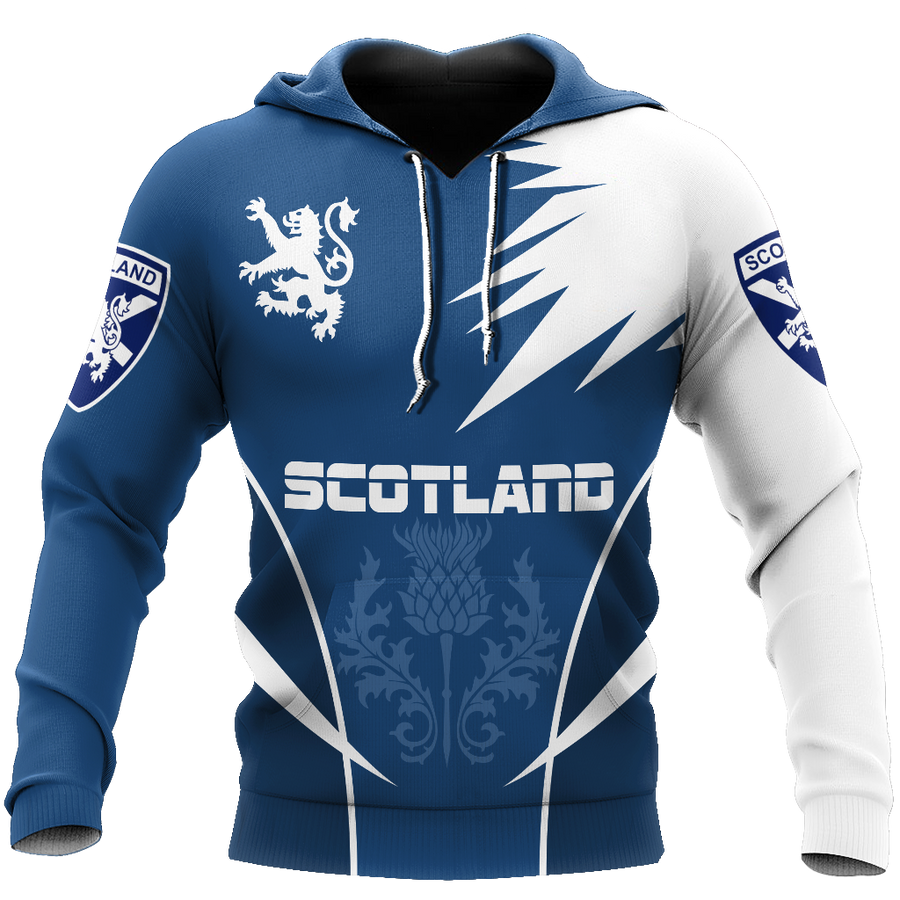 Scottish Rampant Lion Active Special Hoodie (Customize)-Apparel-PL8386-Hoodie-S-Vibe Cosy™