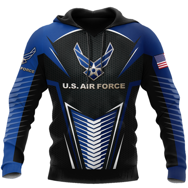 US AirForce skull 3d all over printed for man and women Pi270202 PL-Apparel-PL8386-Hoodie-S-Vibe Cosy™