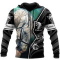 Beautiful Horse 3D All Over Printed shirt for Men and Women Pi040101-Apparel-NNK-Zipped Hoodie-S-Vibe Cosy™