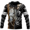 Beautiful Horse 3D All Over Printed shirt for Men and Women Pi040102-Apparel-NNK-Zipped Hoodie-S-Vibe Cosy™