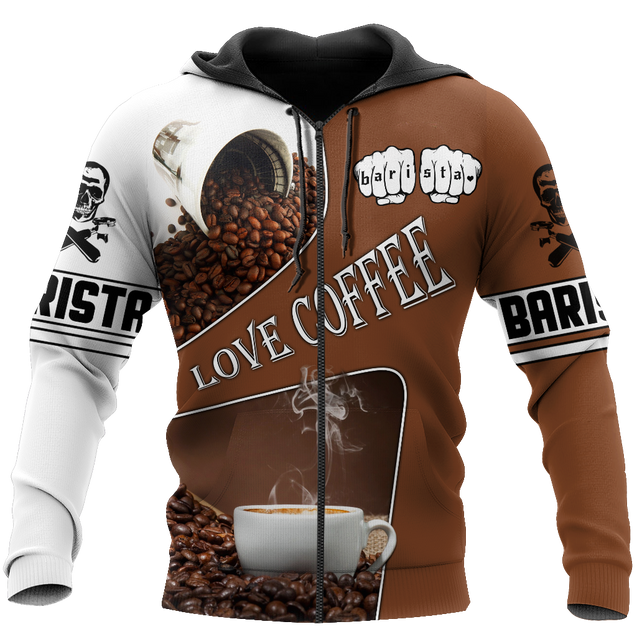 Barista 3D all over printed differences between types of world coffee shirts and shorts Pi090101 PL-Apparel-PL8386-zip-up hoodie-S-Vibe Cosy™