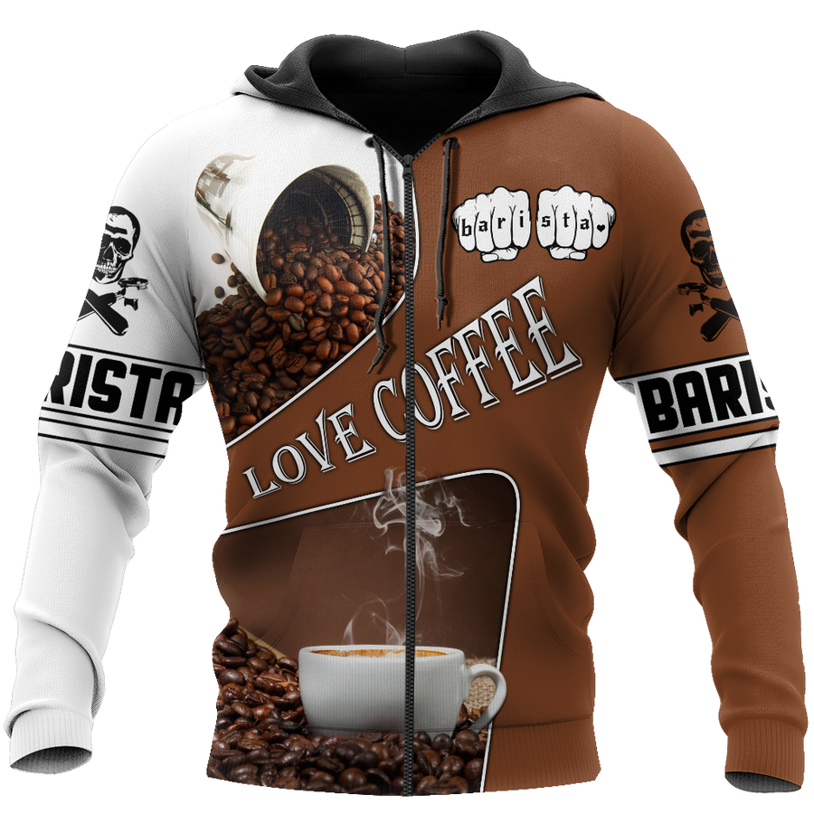 Barista 3D all over printed differences between types of world coffee shirts and shorts Pi090101 PL-Apparel-PL8386-Hoodie-S-Vibe Cosy™