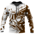 Coffeeeeee 3D All Over Printed Differences Between Types Of World Coffee Shirts and Shorts For Barista Pi241203 PL-Apparel-PL8386-zip-up hoodie-S-Vibe Cosy™