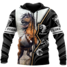 Beautiful Horse 3D All Over Printed shirt for Men and Women Pi040104-Apparel-NNK-Zipped Hoodie-S-Vibe Cosy™