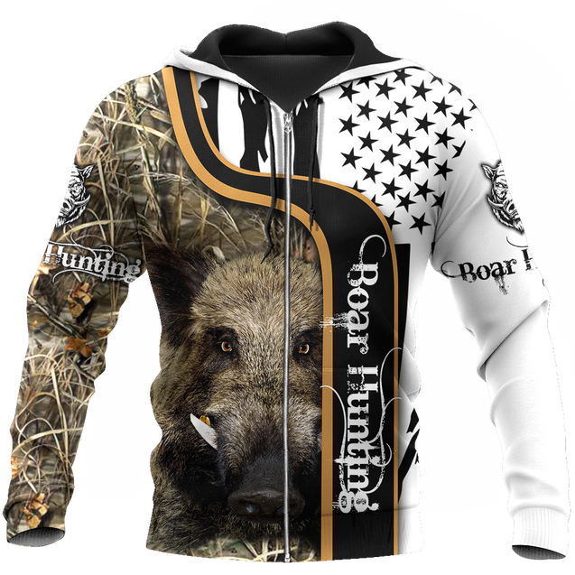 BOAR HUNTING CAMO 3D ALL OVER PRINTED SHIRTS FOR MEN AND WOMEN Pi041201 PL-Apparel-PL8386-zip-up hoodie-S-Vibe Cosy™