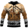 Beautiful Horse 3D All Over Printed shirt for Men and Women Pi080102-Apparel-NNK-Zipped Hoodie-S-Vibe Cosy™