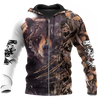 BEAR HUNTING CAMO 3D ALL OVER PRINTED SHIRTS FOR MEN AND WOMEN Pi071202 PL-Apparel-PL8386-zip-up hoodie-S-Vibe Cosy™