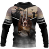 Pheasant Hunting Springer Spaniel 3D All Over Printed Shirts For Men And Women JJ180103-Apparel-MP-Hoodie-S-Vibe Cosy™