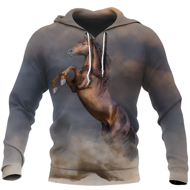 Beautiful Horse Shirt - Winter Set for Men and Women JJ051210-Apparel-NNK-Hoodie-S-Vibe Cosy™