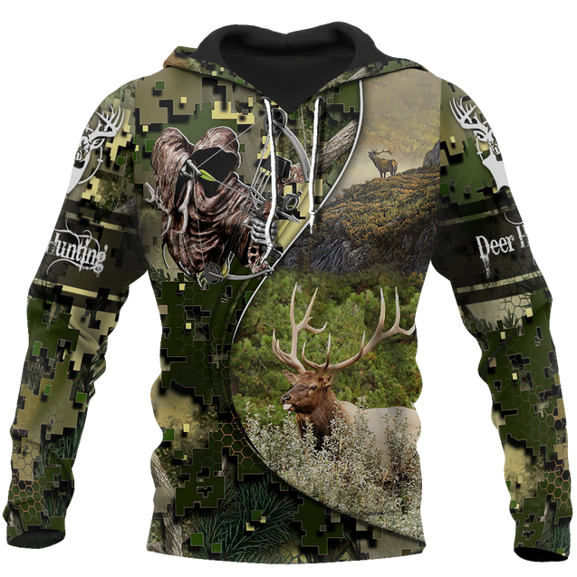 Dear hunting camo 3D all over printed shirts for men and women JJ261201 PL-Apparel-PL8386-Hoodie-S-Vibe Cosy™