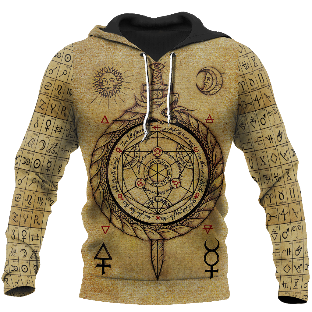 Alchemy 3D All Over Printed Shirts Hoodie JJ020101-Apparel-MP-Hoodie-S-Vibe Cosy™