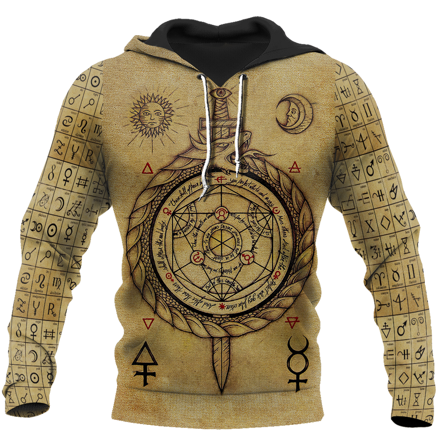 Alchemy 3D All Over Printed Shirts Hoodie JJ020101-Apparel-MP-Hoodie-S-Vibe Cosy™