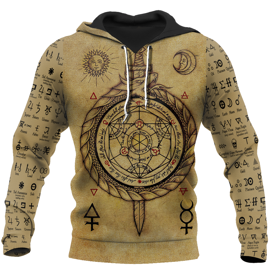 Alchemy 3D All Over Printed Shirts Hoodie JJ020103-Apparel-MP-Hoodie-S-Vibe Cosy™