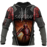 Samurai 3D All Over Printed Shirts JJ301201-Apparel-MP-Hoodie-S-Vibe Cosy™