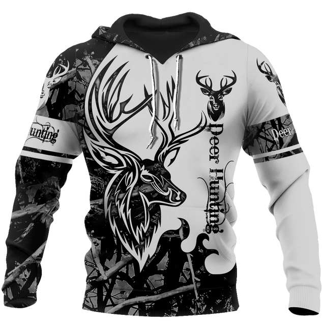 DEER HUNTING HARVEST MOON CAMO 3D ALL OVER PRINTED SHIRTS FOR MEN AND WOMEN JJ051201 PL-Apparel-PL8386-Hoodie-S-Vibe Cosy™