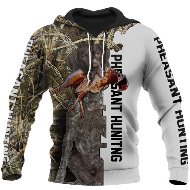 Pheasant Hunting 3D All Over Printed Shirts For Men And Women JJ140202-Apparel-MP-Hoodie-S-Vibe Cosy™