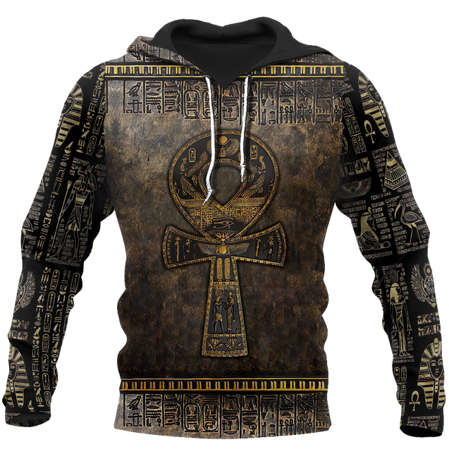 3D All Over Printed Ankh Egypt Hoodie Clothes MP120201-Apparel-MP-Hoodie-S-Vibe Cosy™